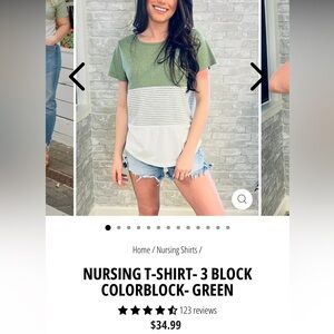Nursing t shirt